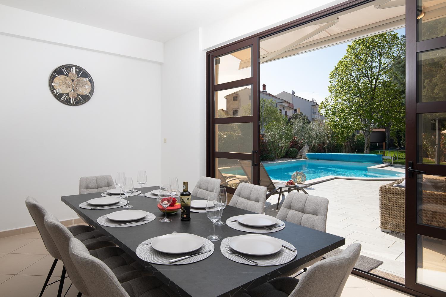 Villa Andrija Family Dream With Heated Pool At The Sea With Beautiful Garden, Outside Cinema And Kids Playground Fažana Eksteriør billede